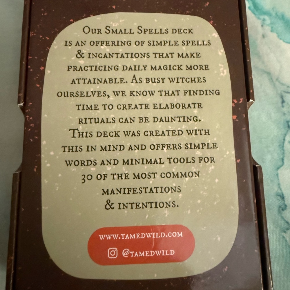 Small Spells Deck by Tamed Wild - Picture 2 of 4